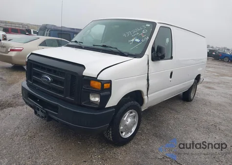 2011 Ford E-150 Commercial z USA, uszkodzony, nr VIN 1FTNE1EW0BDA11828